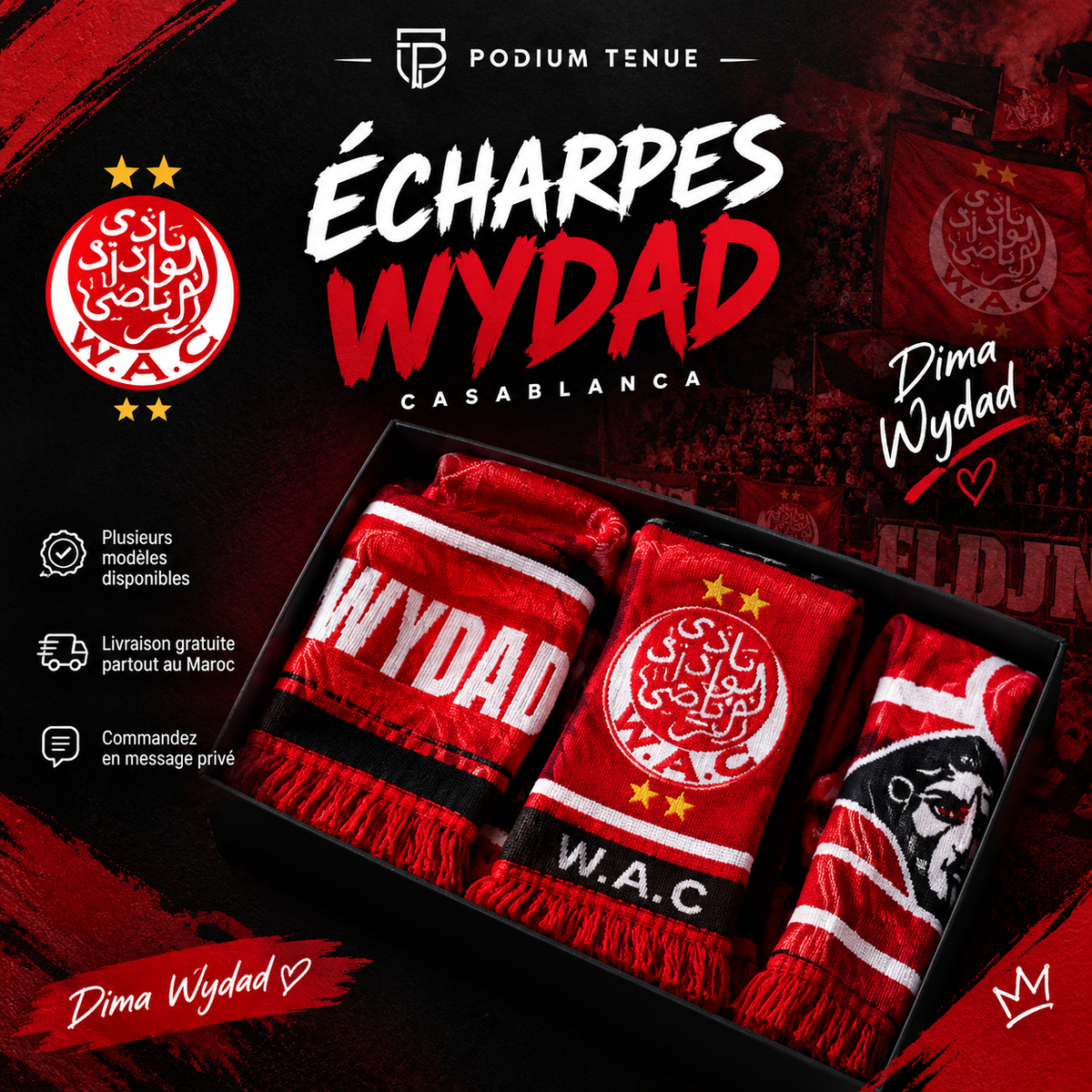 Écharpe wac 🔴
